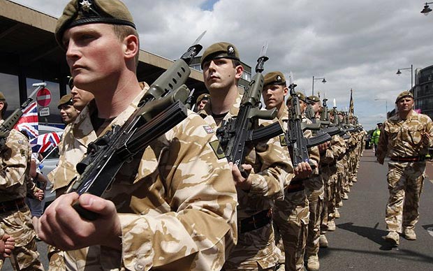 United Kingdom military army forces
