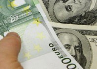 Euro vs Dollar banner and wallpaper