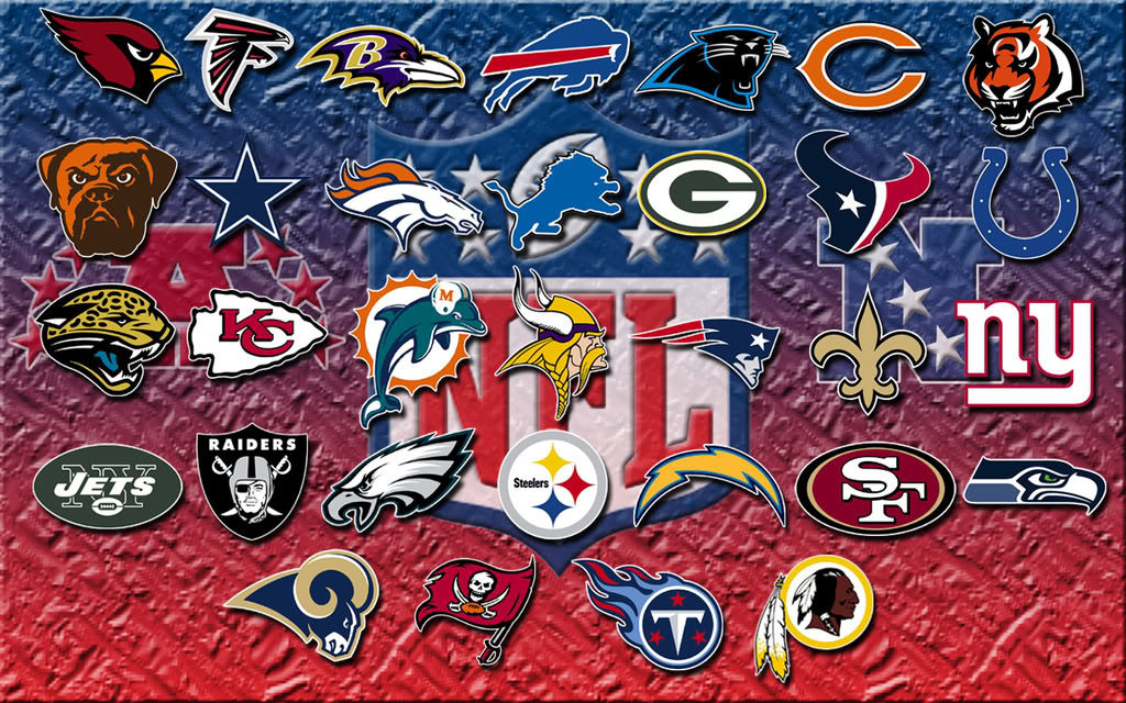 All NFL team logos in 2013-2014
