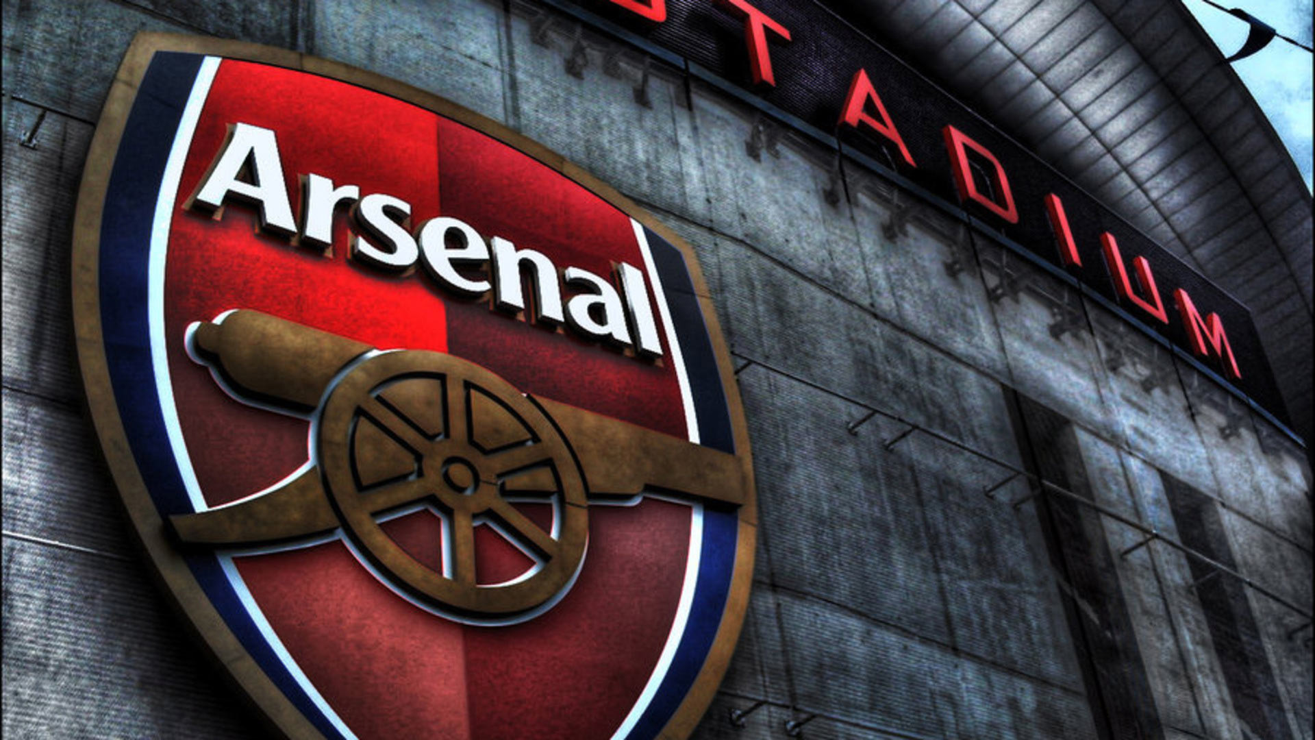 Arsenal FC logo wallpaper