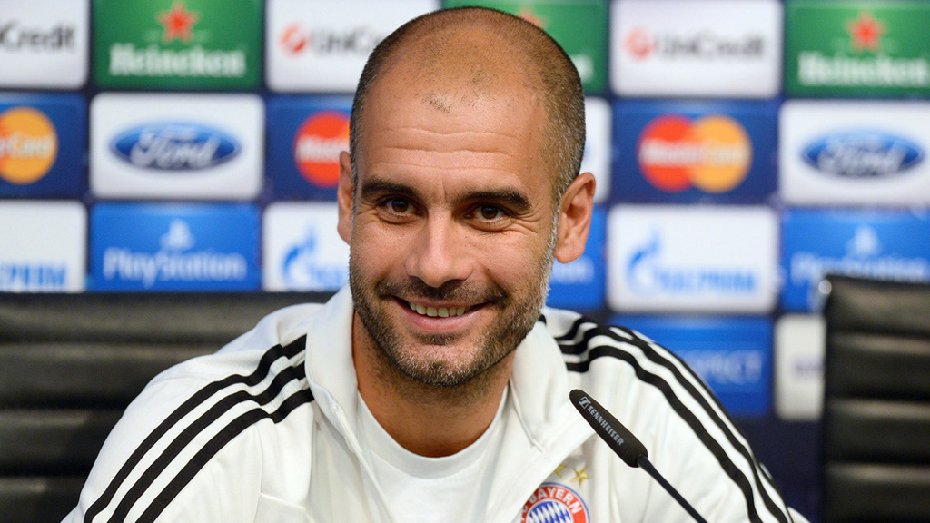 Pep Guardiola Bayern Munich manager