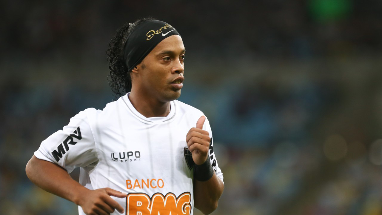 Ronaldinho in Atletico Mineiro in 2014