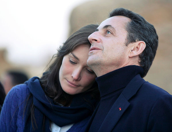Sarkozy and Carla Bruni 2014