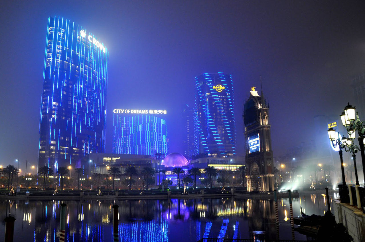 The City of Dreams casino in Macau, China