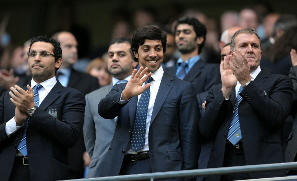 Sheikh Mansour bin Zayed al Nahyan owner of Manchester City