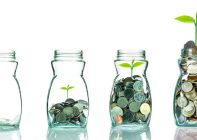 Impact investing money jars