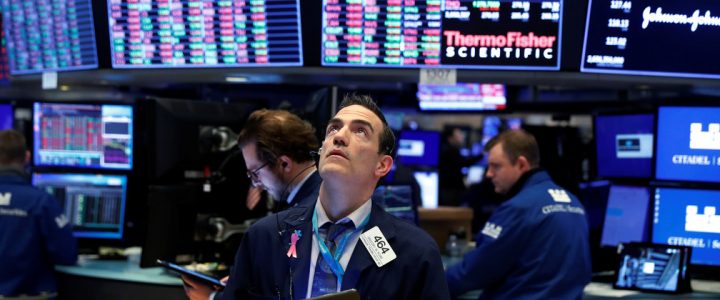 The stock markets react to the Corona-virus effects
