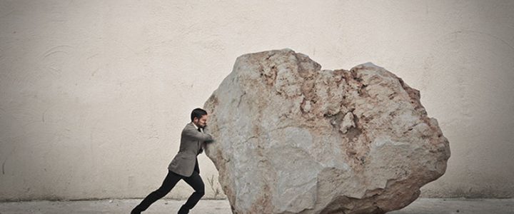 Business challenges - Moving a rock