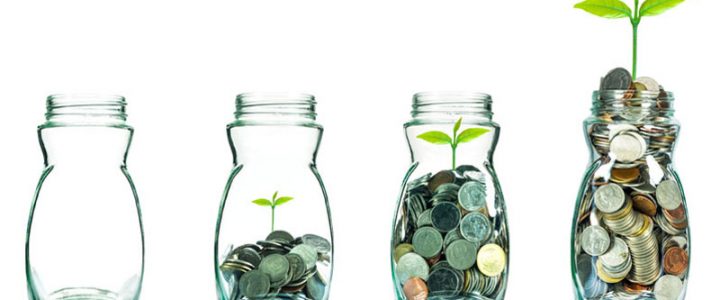 Impact investing money jars